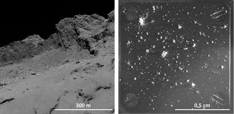 How comet dust reveals the history of the solar system