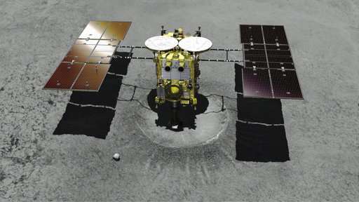 Japan space probe arrives at asteroid to collect samples