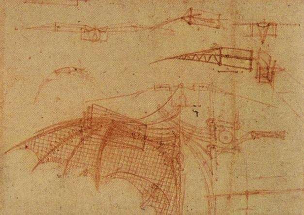 Leonardo da Vinci’s take on dynamic soaring