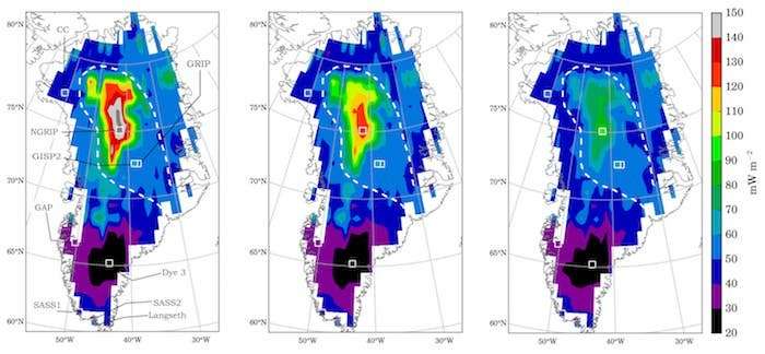 Machine learning predicts new details of geothermal heat flux beneath the Greenland Ice Sheet