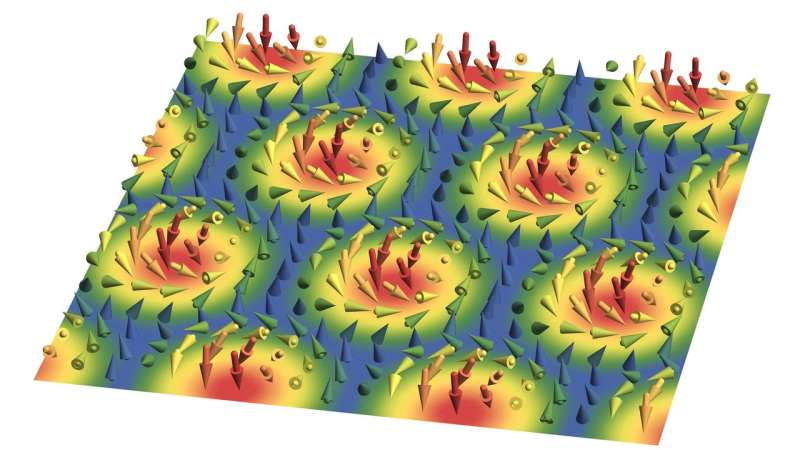 Magnetic vortices: Two independent magnetic skyrmion phases discovered in a single material