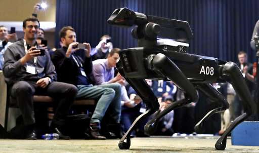 Maker of fearsome animal robots slowly emerges from stealth
