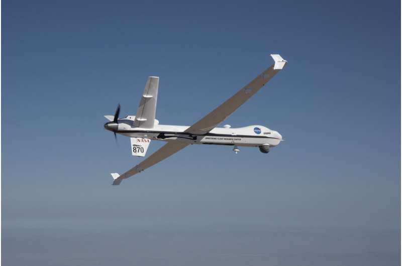 NASA flies large unmanned aircraft in public airspace without chase plane for first time