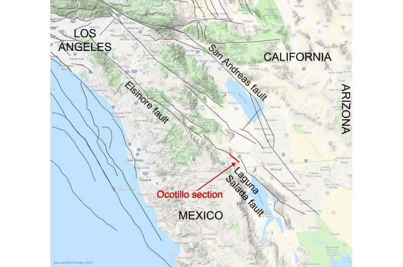 NASA study connects Southern California, Mexico faults