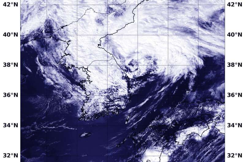 NASA tracks tropical storm Soulik into the Sea of Japan