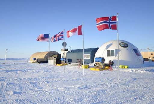 Navy starts under-ice submarine exercise off Alaska's coast
