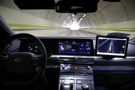 Pyeongchang Olympics showcases Korean self-driving vehicles