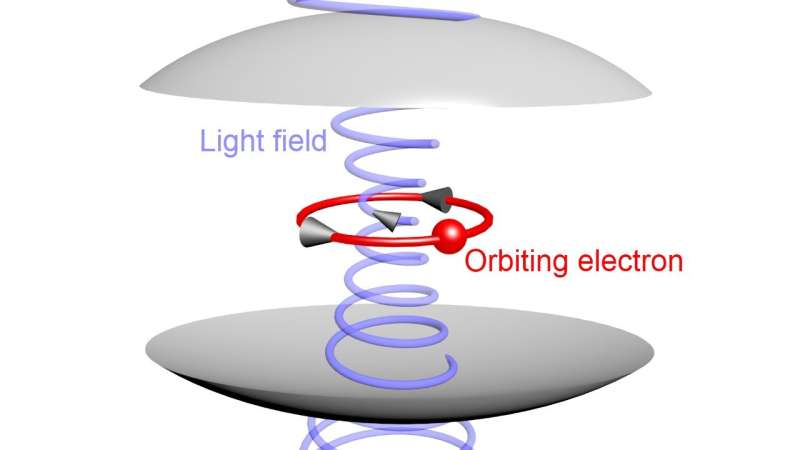 Quantum shift shows itself in coupled light and matter