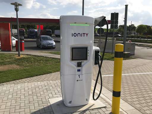 Race is on to set up Europe's electric car charging network
