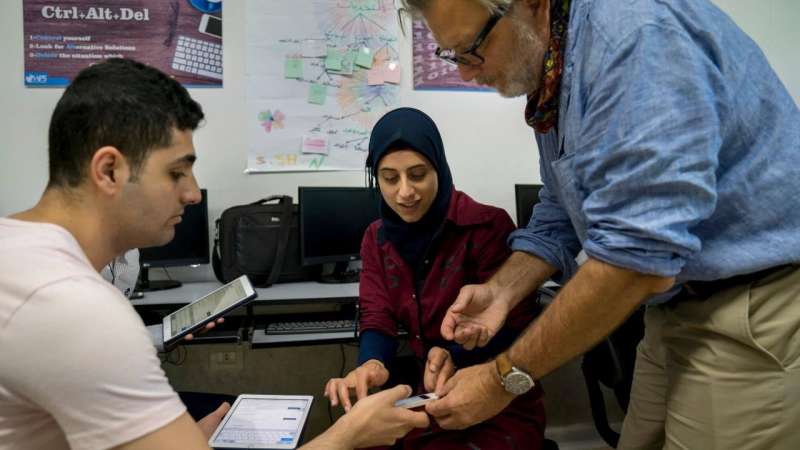 Refugees reclaim human rights with technology