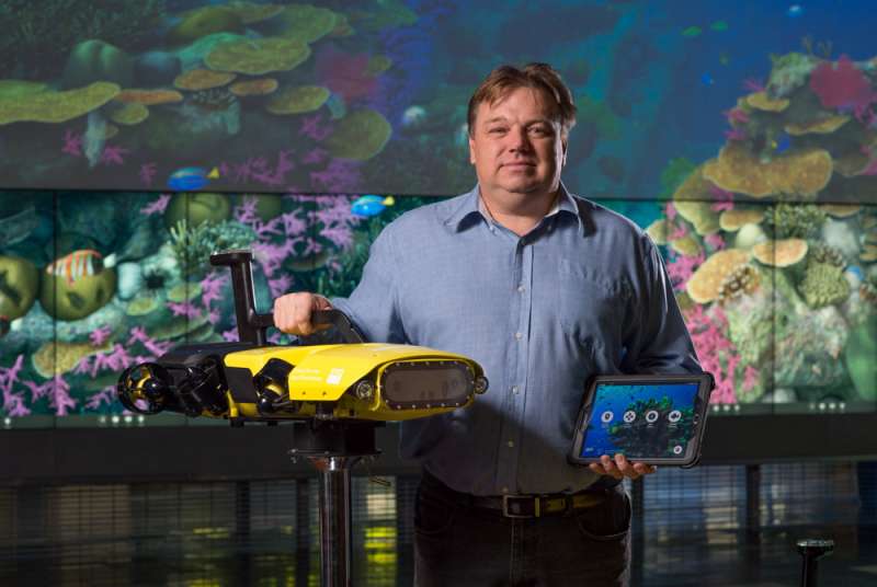 Robot reef protector sees a new way to check Great Barrier Reef health