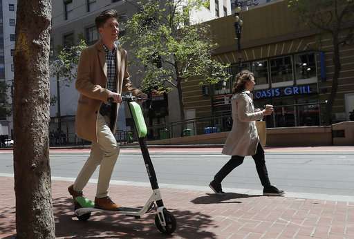 San Francisco to require permits for rental scooters