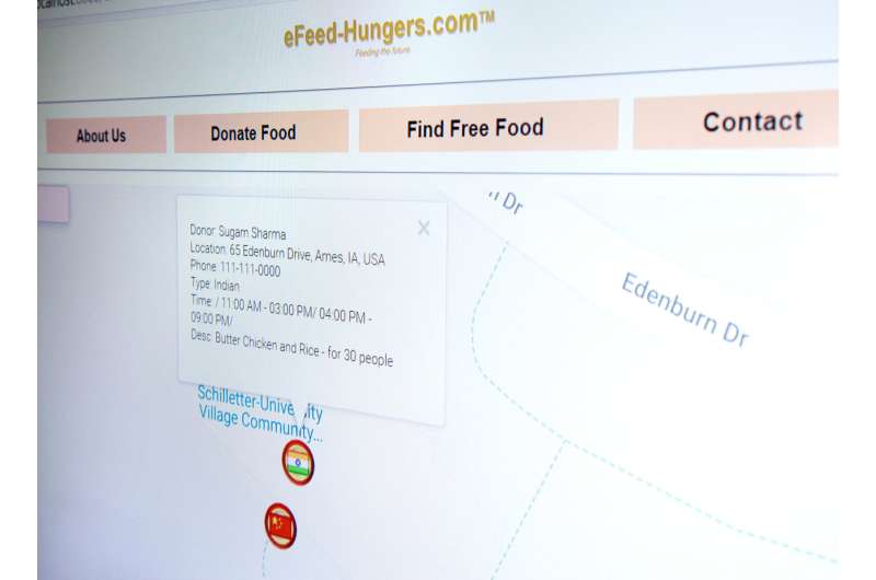 Software aims to reduce food waste by helping those in need