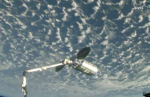 Space station accepts special delivery from Virginia