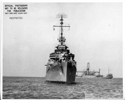 Stern of World War II US destroyer discovered off remote Alaskan island