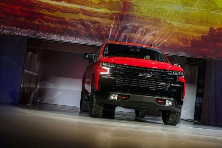 The 2019 Chevrolet Silverado is unveiled during the 2018 North American International Auto Show (NAIAS) in Detroit, one of sever