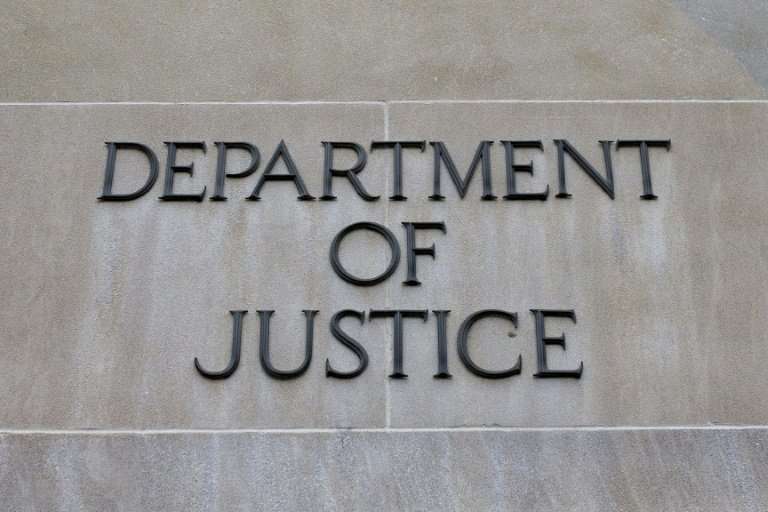The US Justice Department announced the arrest of three Ukrainians alleged to have hacked more than 100 US businesses