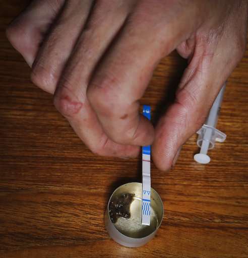 To avoid overdoses, some test their heroin before taking it