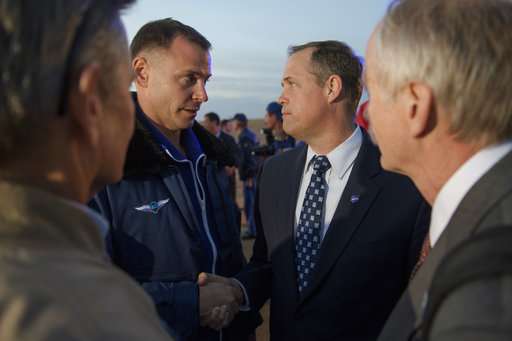 US astronaut thanks Russian rescuers for their quick work