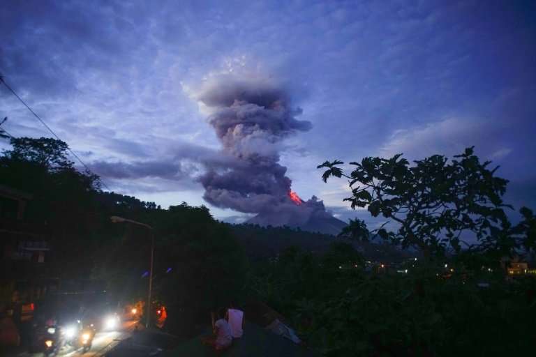 Volcanologists on Monday warned of a hazardous eruption within days
