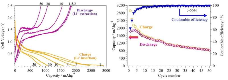 Wrap an electrode material for Li-ion battery into the inner spacing of carbon nanotube