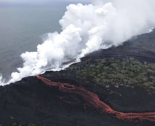 Hawaii volcano producing toxic lava haze plume called 'laze'