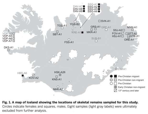 Scientists map the earliest Icelandic genome