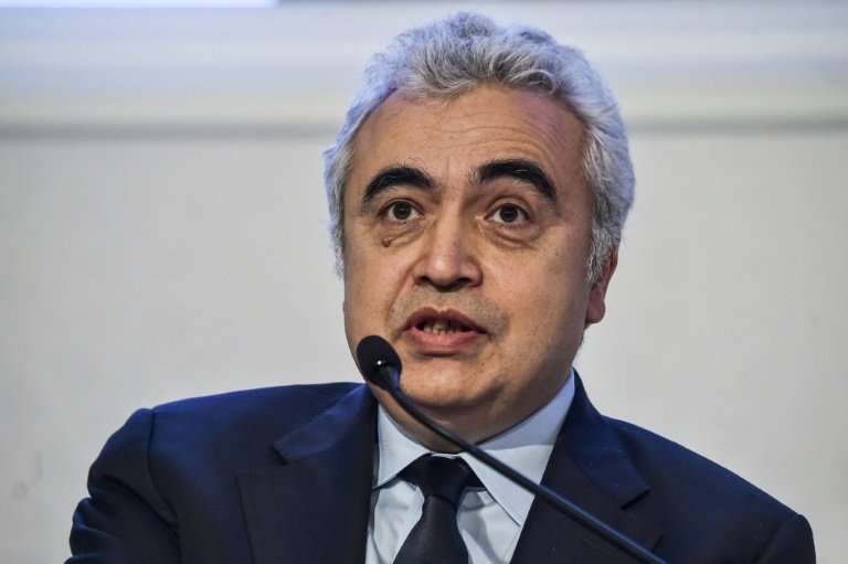 International Energy Agency (IEA) Executive Director Fatih Birol, pictured July 2018, said he has &quot;very bad news&quot;—carb