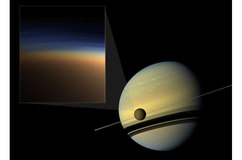 Scientists present new clues to cut through the mystery of Titan's atmospheric haze