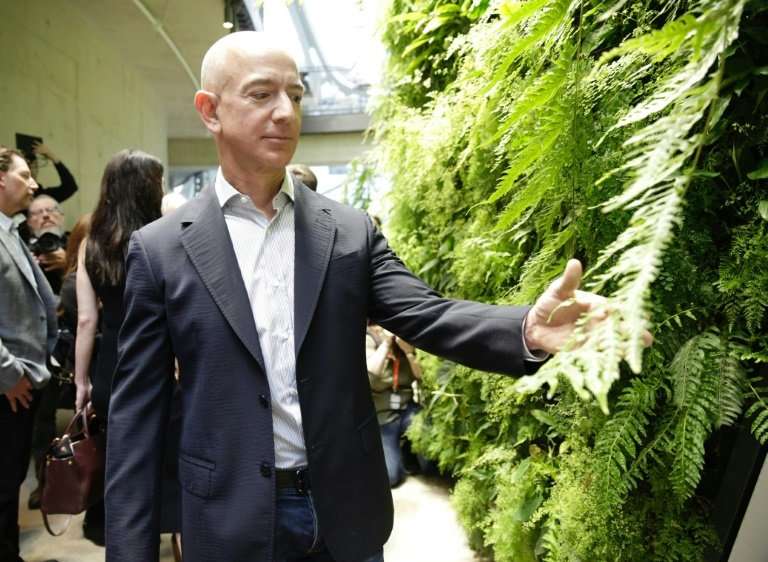 Amazon CEO Jeff Bezos, seen at the opening of the Amazon Spheres, in Seattle, Washington, has announced the internet giant will 