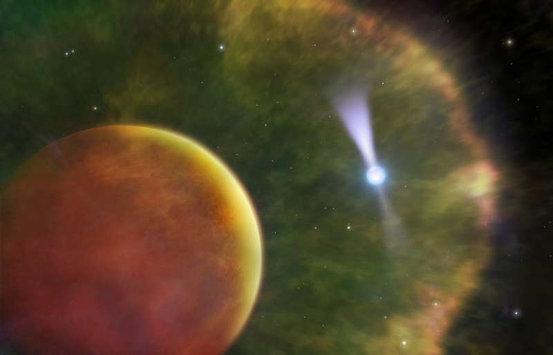 Astronomers observe unprecedented detail in pulsar 6,500 light-years from Earth