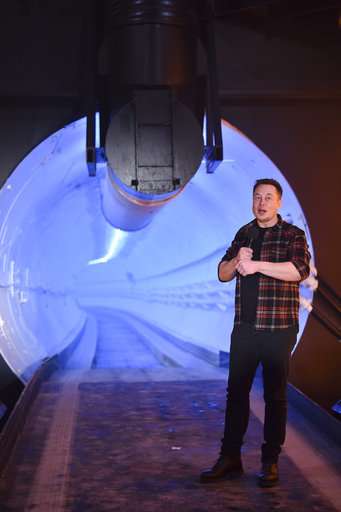 Elon Musk's new tunnel 'a little rough around the edges'