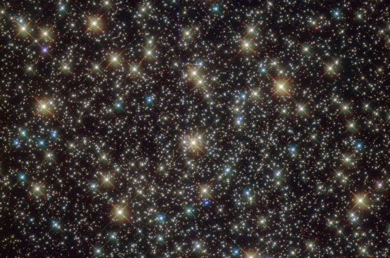 Image: Hubble's standout stars bound together by gravity
