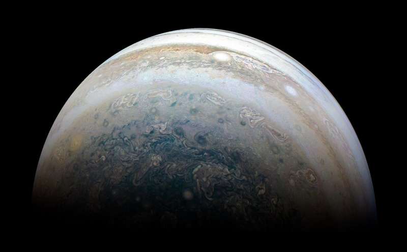 Image: Jupiter's southern hemisphere