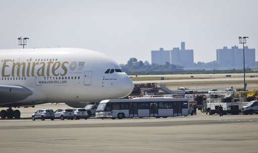Jet quarantined in New York after reports of sick passengers