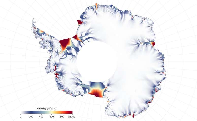 More glaciers in East Antarctica are waking up