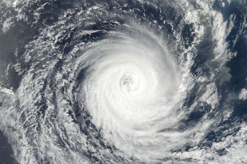 NASA-NOAA's Suomi NPP satellite tracking Tropical Cyclone Gita