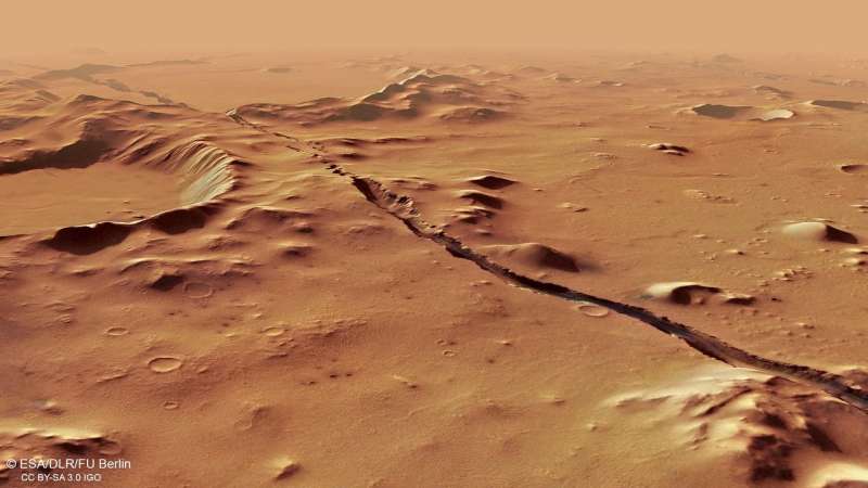 Recent tectonics on Mars