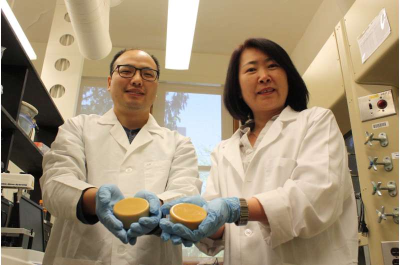 Researcher developing new industrial uses for wax made from soybean oil