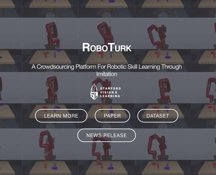RoboTurk: A crowdsourcing platform for imitation learning in robotics