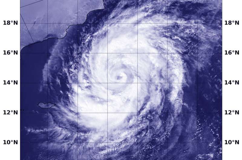 Satellite sees Tropical Cyclone Luban nearing Oman