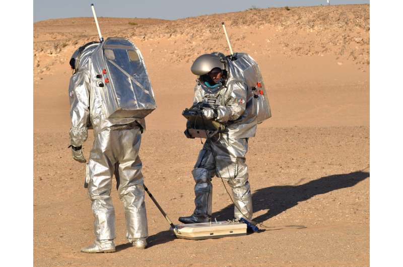 ScanMars demonstrates water detection device for astronauts on Mars