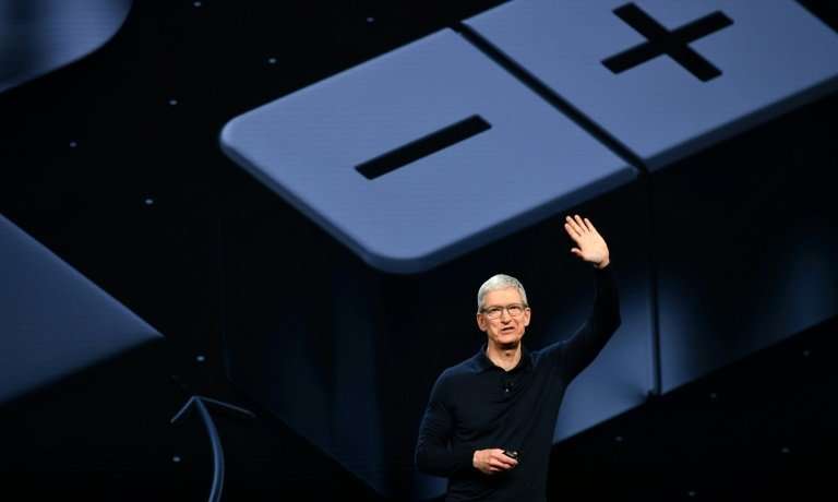 Apple CEO Tim Cook speaks at Apple's Worldwide Developer Conference  (WWDC)