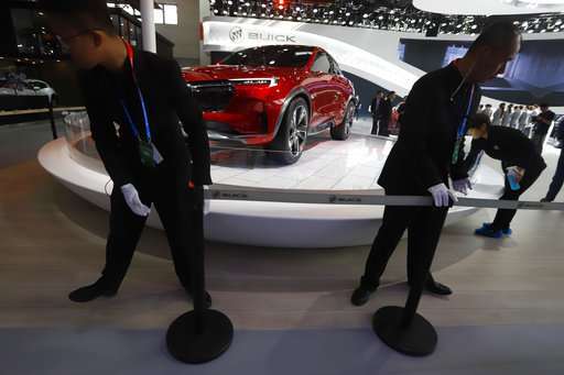 Beijing Auto show highlights e-cars designed for China