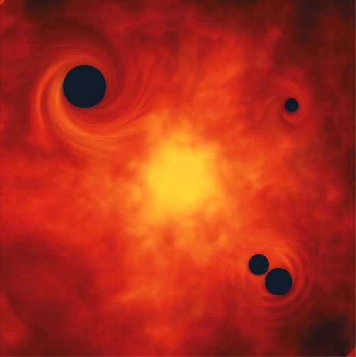 Cosmologists propose new way to form primordial black holes