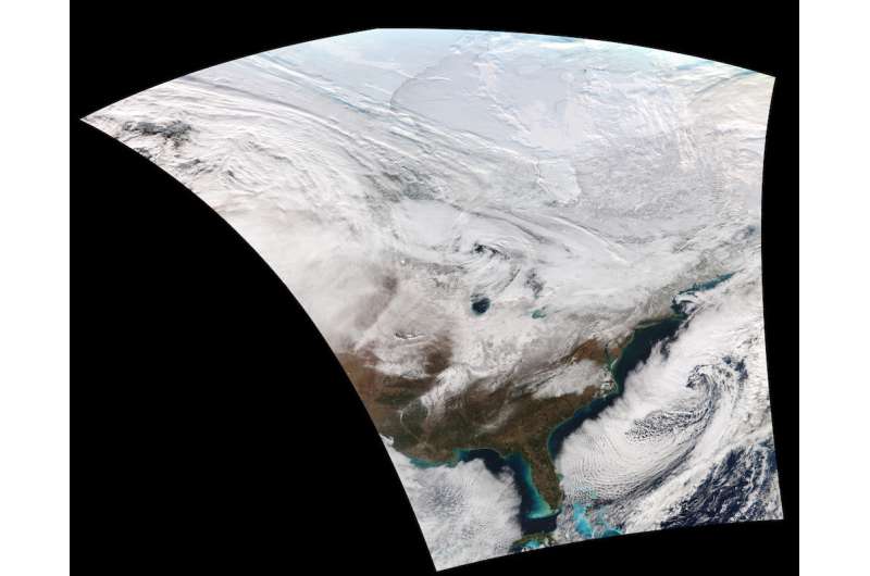 Freely shared satellite data improves weather forecasting