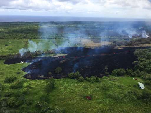 Homeowners scramble as Hawaii volcano spews ash, lava