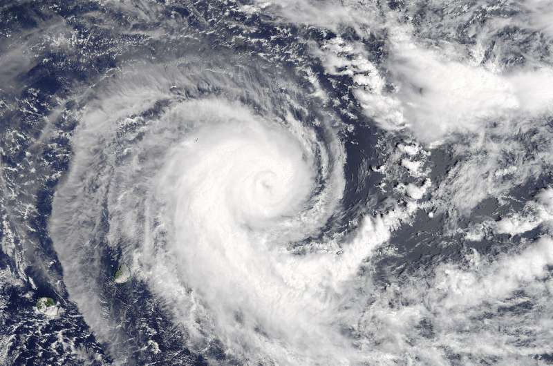 NASA sees Tropical Cyclone Berguitta heading toward Mauritius