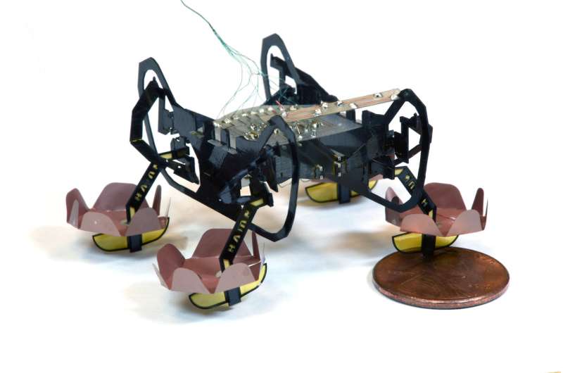 Next-generation robotic cockroach can explore under water environments