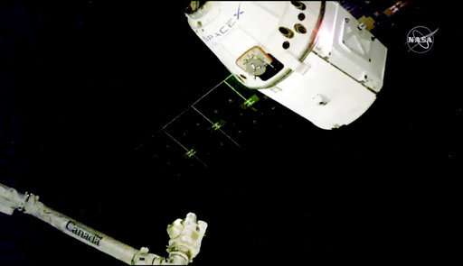 SpaceX Christmas delivery arrives at space station
